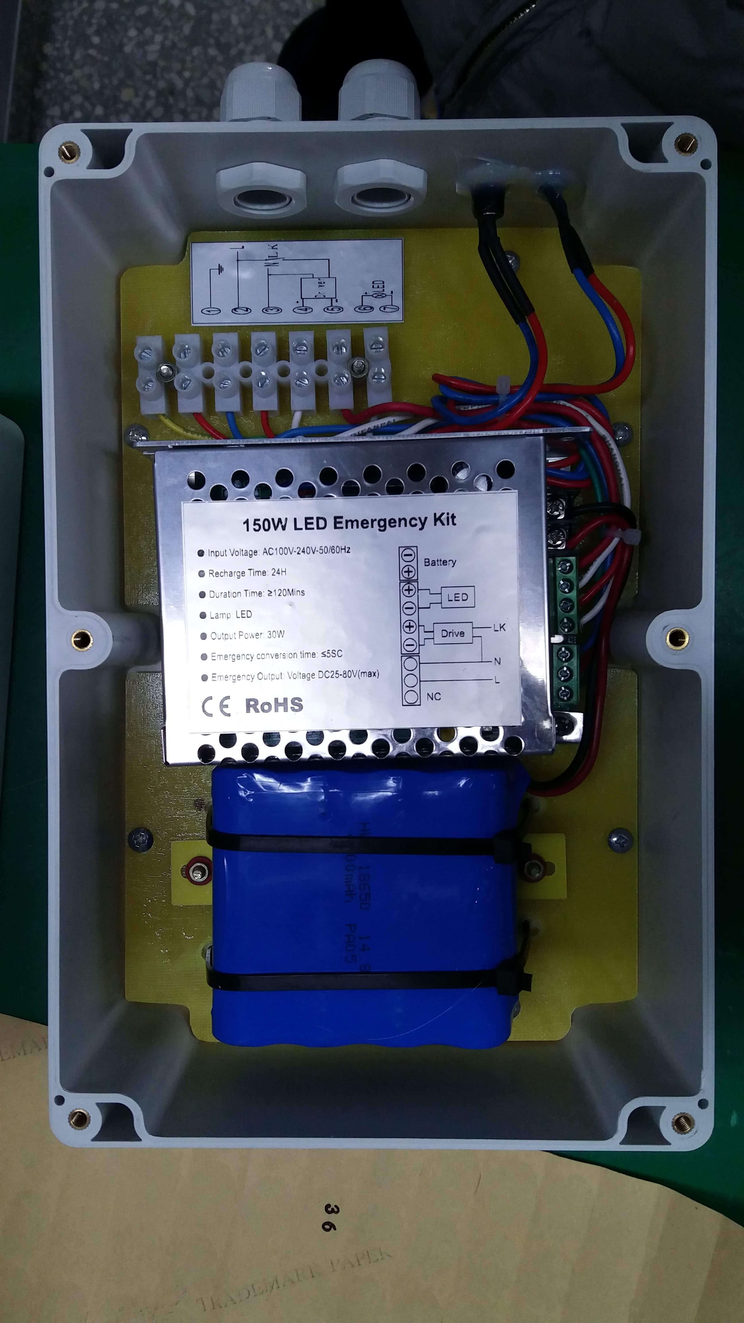 200W Highbay LED Light emergency conversion kit